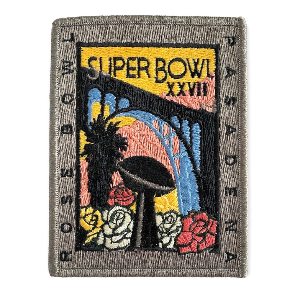 Vintage 1993 Super Bowl XXVII Patch